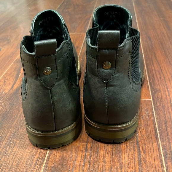 NEW Bruno Marc Men's Chelsea Ankle Boots Sz 6.5 black - Picture 3 of 7